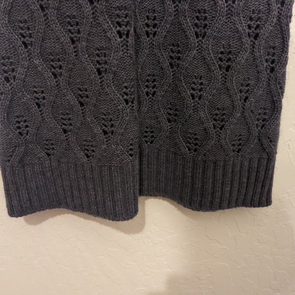 Mary Firenze Made in Italy cap sleeve sweater and cowl neck buttons - Picture 5 of 6